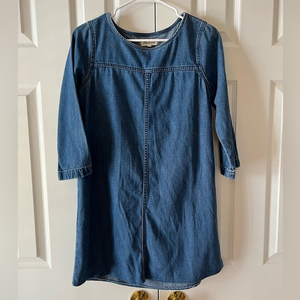 Madewell Blue Denim Dress
